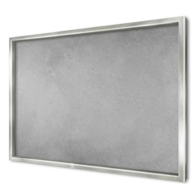 Ozdobna tablica na magnesy Wallfluent 60x40 Srebrzysta mgła w srebrnej ramie 1szt
