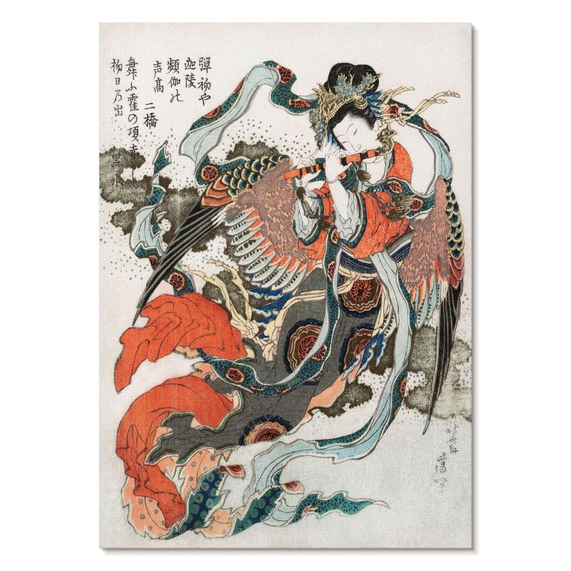 Nowoczesny Plakat na Płótnie Tulup 29,7x42 cm (A3) Japonka Do sypialni, salonu, biura 1 szt.