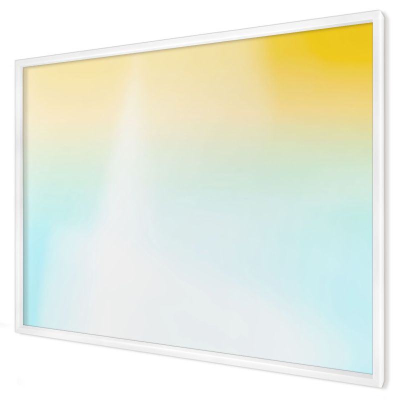 Tablica magnetyczna ozdobna Wallfluent 100x70 Pastelowy relaks w białej ramie 1szt