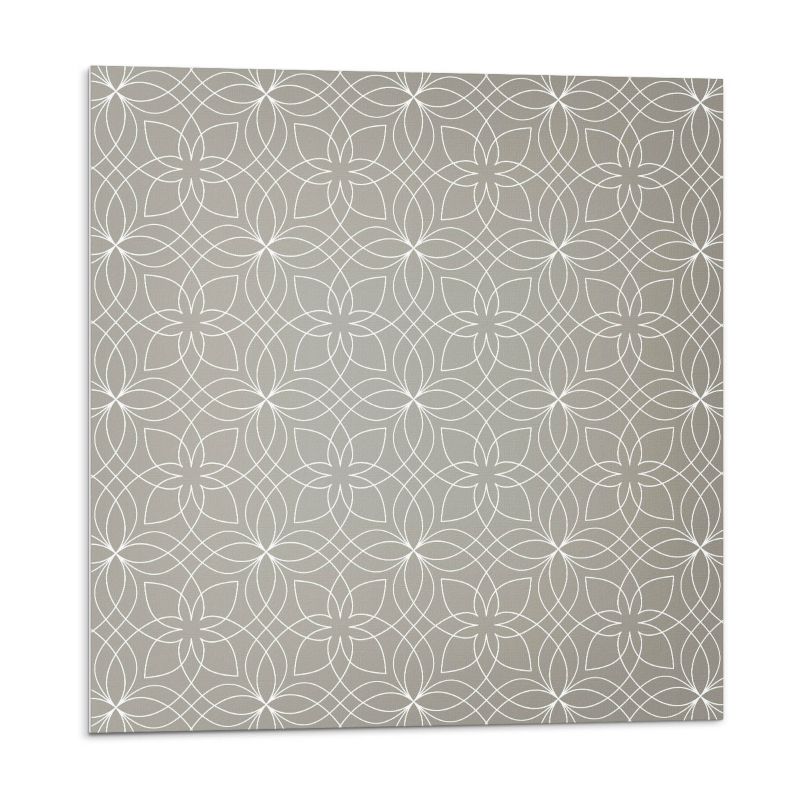 Kafelki samoprzylepne Wallfluent 20x20 cm Geometryczne motywy z kwiatową inspiracją 20 szt.