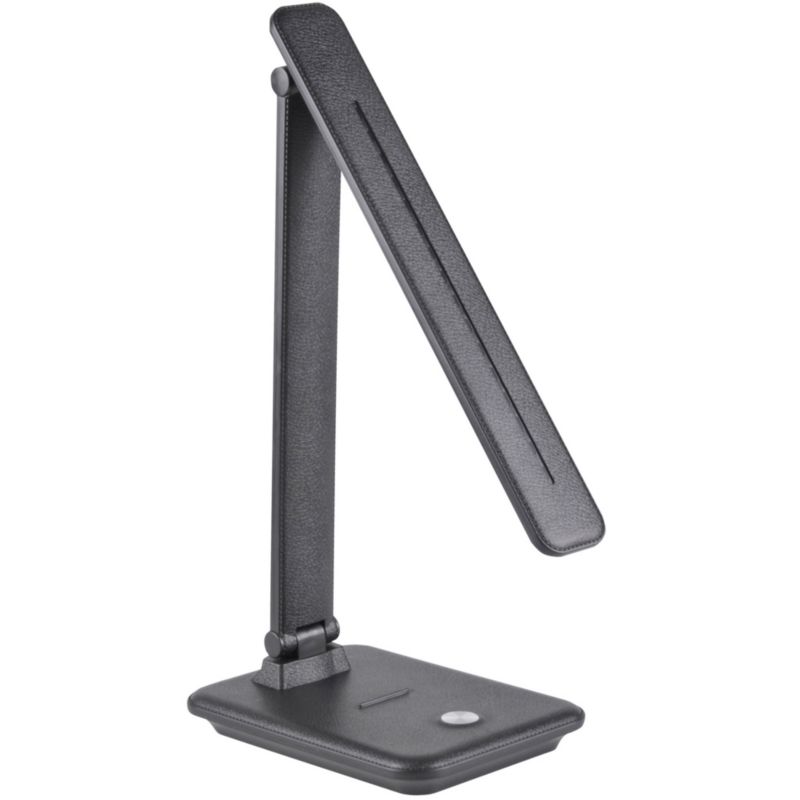Lampka biurkowa Polux Vinto czarna LED 8W 3000K-6500K 790lm IP20 wym: 33 x 17 x 17 cm tworzywo sztuczne - 1 szt.