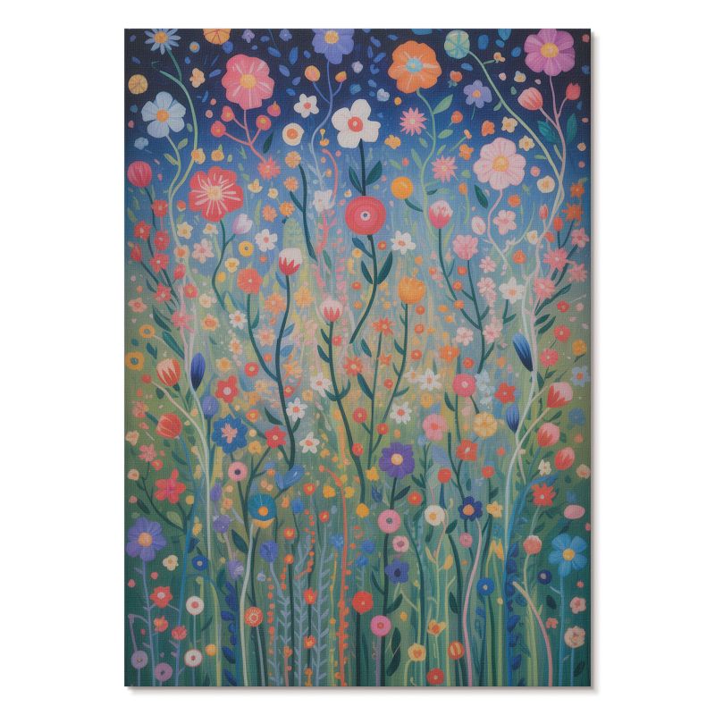 Plakat na Ścianę Tulup 42x59,4 cm (A2) Kolorowa łąka Do salonu, sypialni, biura 1 szt.