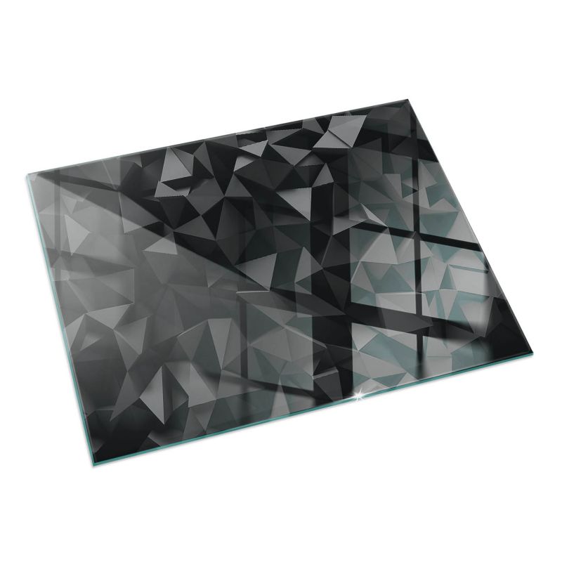 Podkładka szklana Tulup 120x80 cm Trójwymiarowa geometeria 1 szt.
