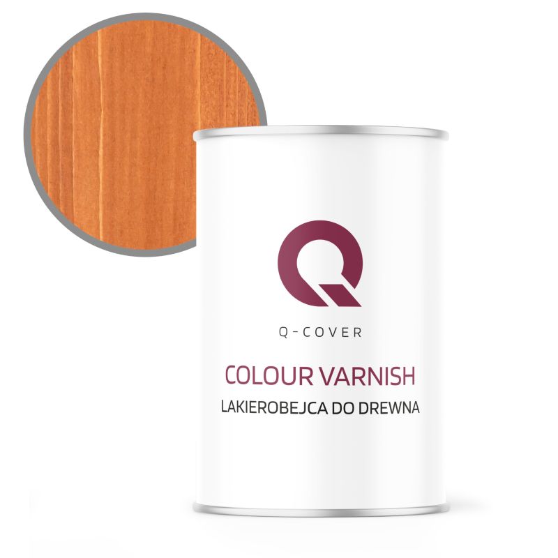 Lakierobejca do Drewna 3w1 Q-Cover Teak Satyna 1L