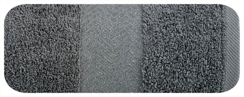 Ręcznik frotte Eurofirany Igor 70x140 stalowy 1 szt.