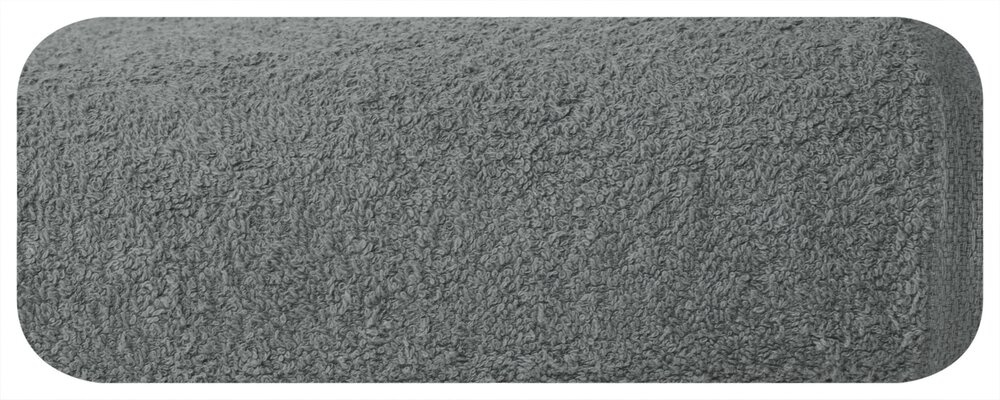 Ręcznik 50x100 cm NIMBO do włosów bawełniany ciemnoszary