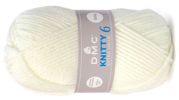 włóczka DMC KNITTY 6 kol. 812 / jasny ekri