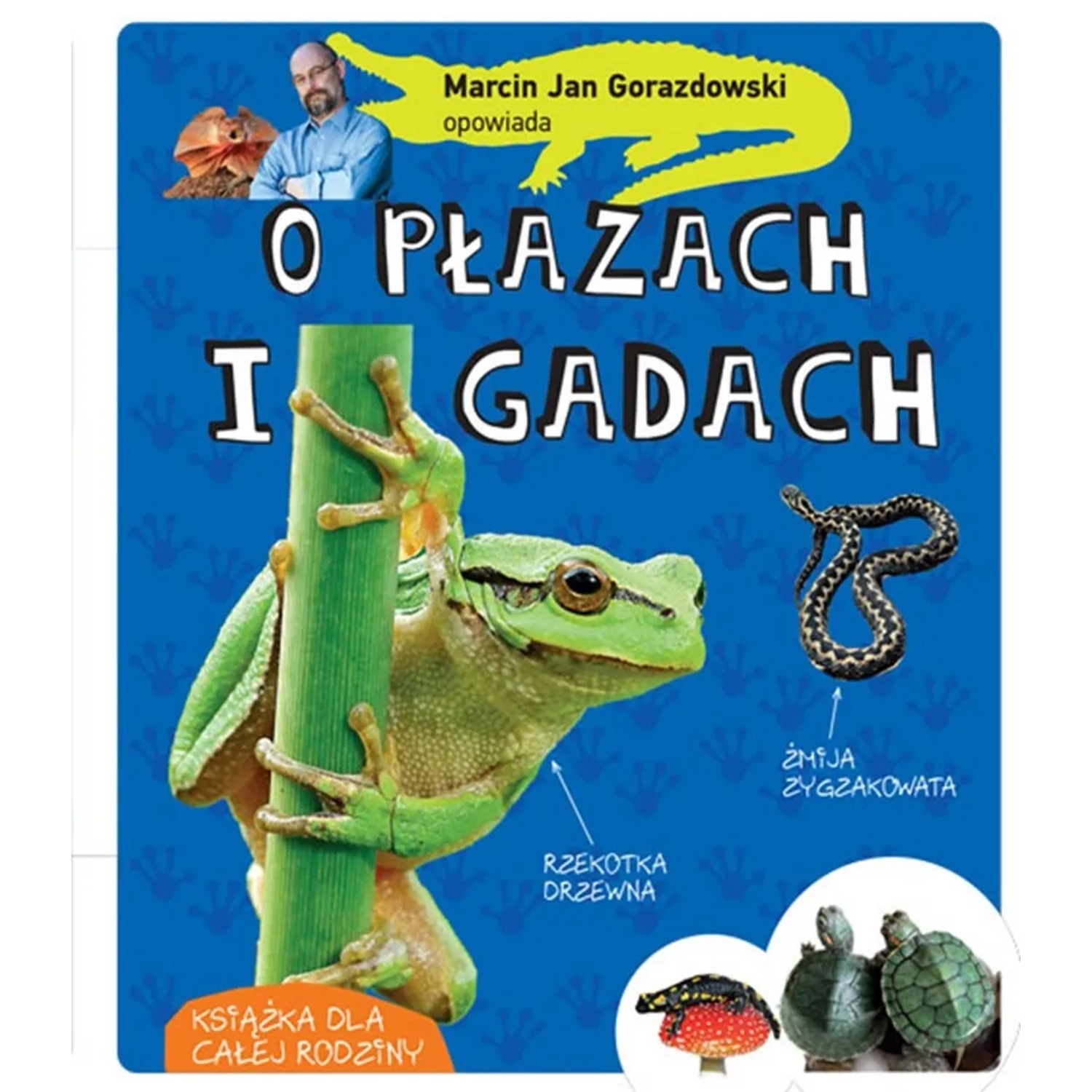 Książka. Marcin Gorazdowski opowiada o płazach i gadach