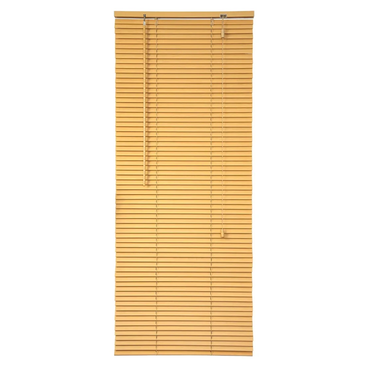 Żaluzja drewniana 25 mm natural 60 x 140 cm