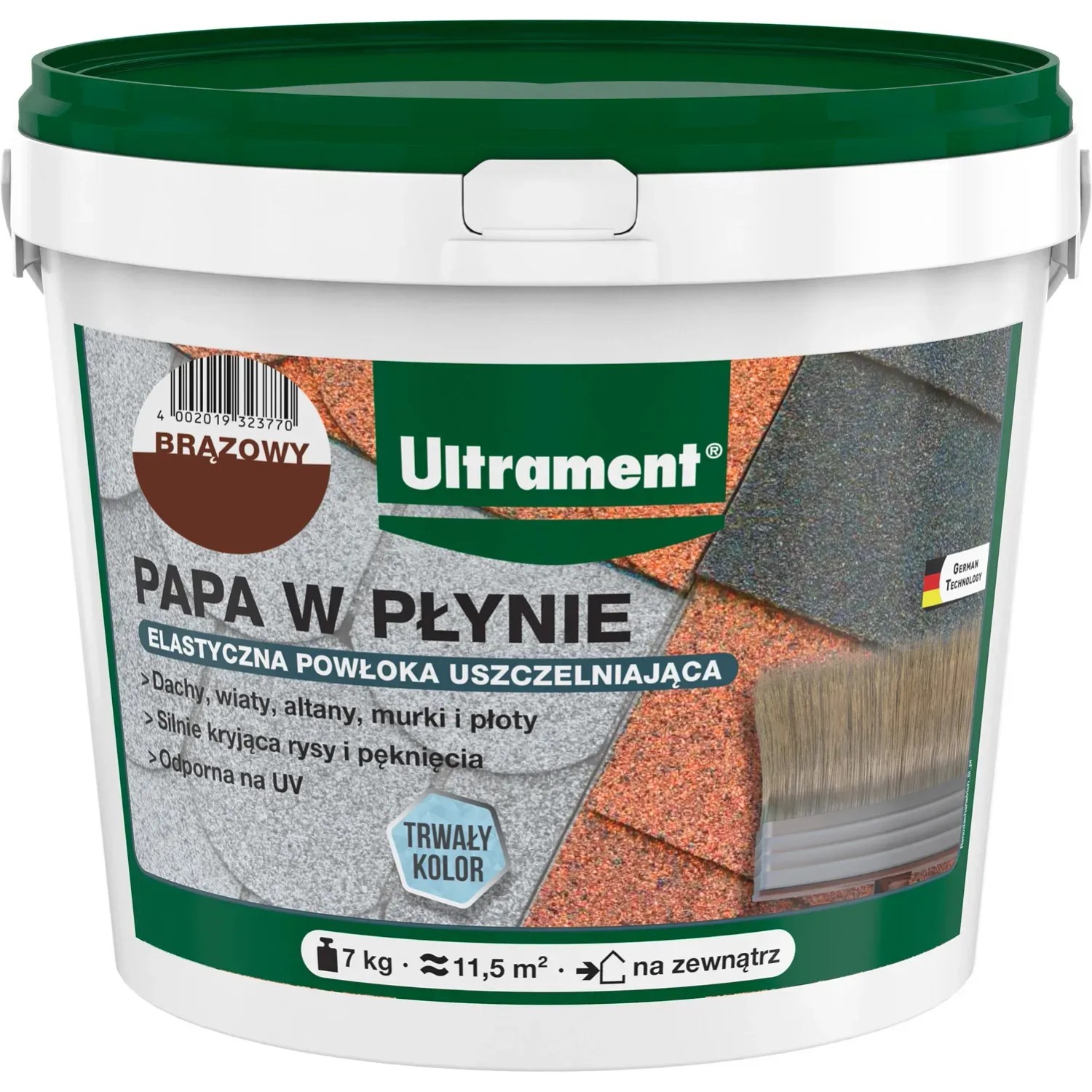 Ultrament Papa w płynie brązowa 7kg