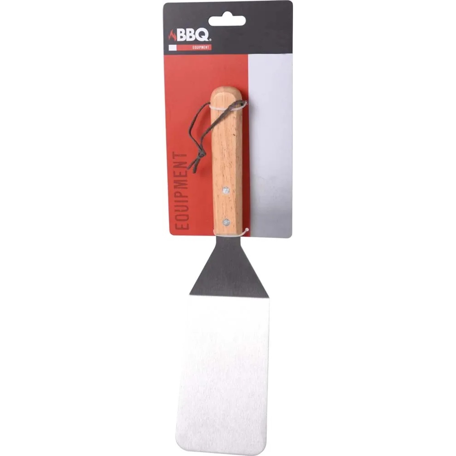 Łopatka do grilla drewniany uchwyt - dł. 34 cm