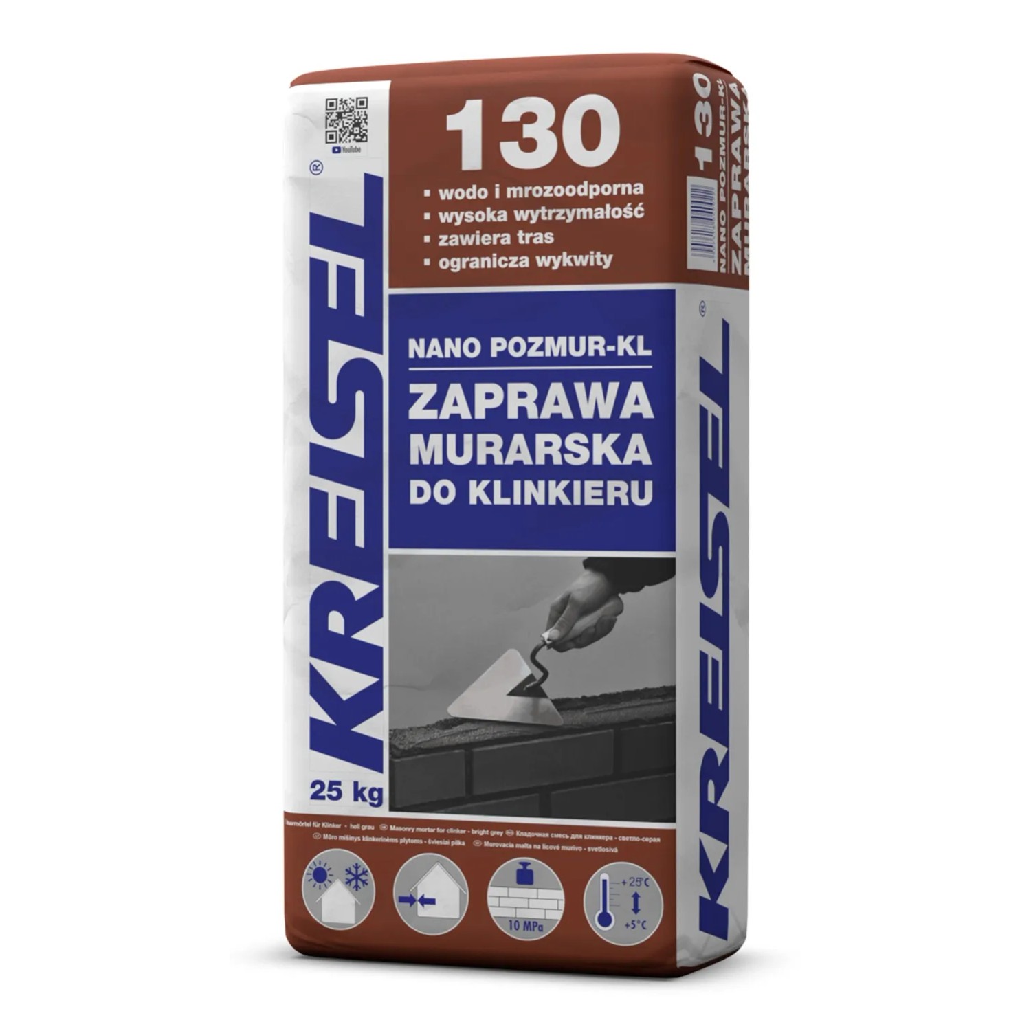 Kreisel Zaprawa do klinkieru Pozmur-Kl szara 25 kg