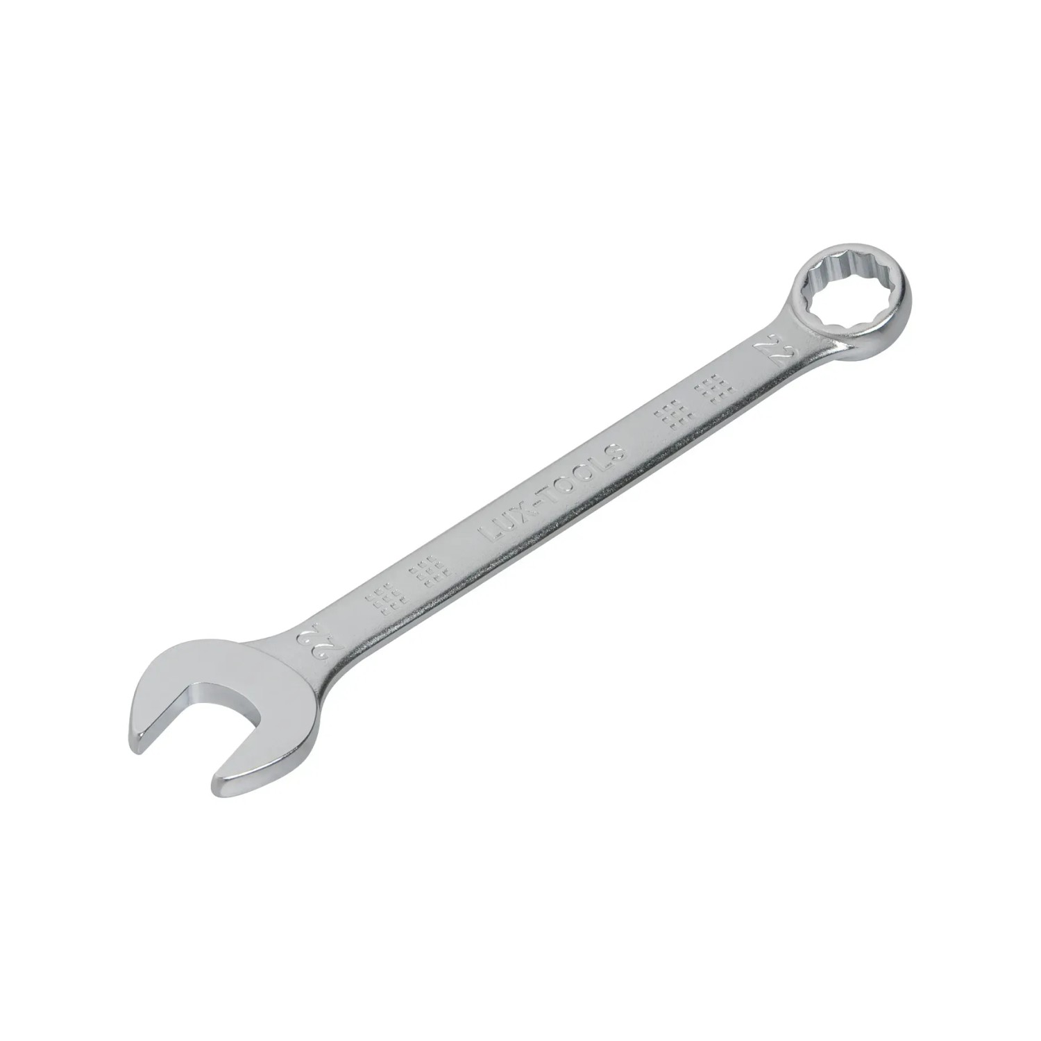 LUX-TOOLS Klucz płasko-oczkowy - 22 mm