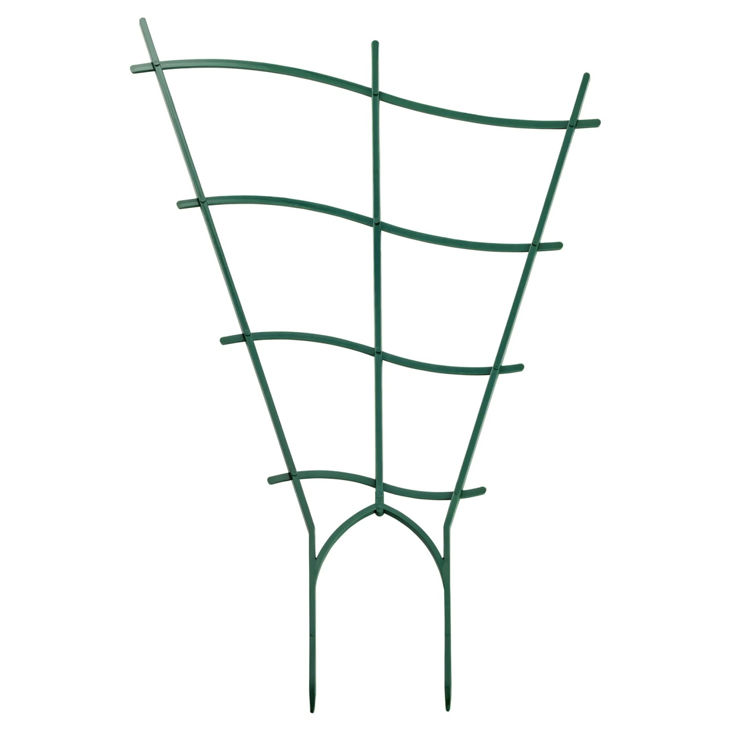 Drabinka do roślin plastikowa 47 cm zielona 2 sztuki