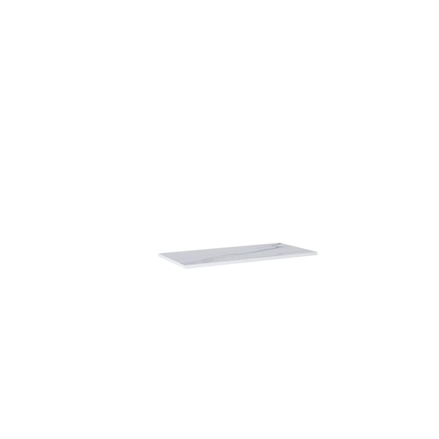 Blat marmur Calacatta white matt 100 x 46 x 2 cm
