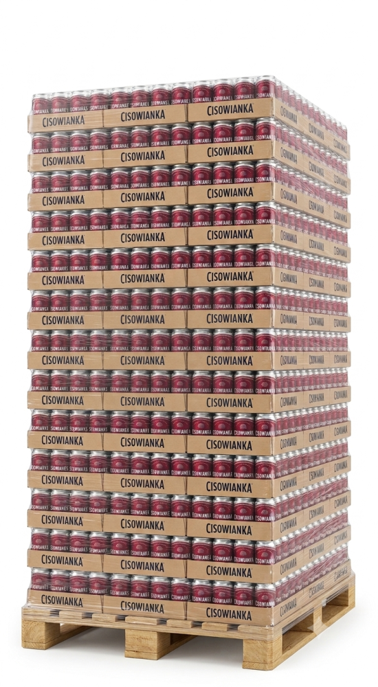 1122x Woda silnie gazowana Cisowianka, 0.33l, puszka
