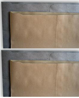 2x Koperta RTG Rayan, 45x37cm, 250 sztuk, szary
