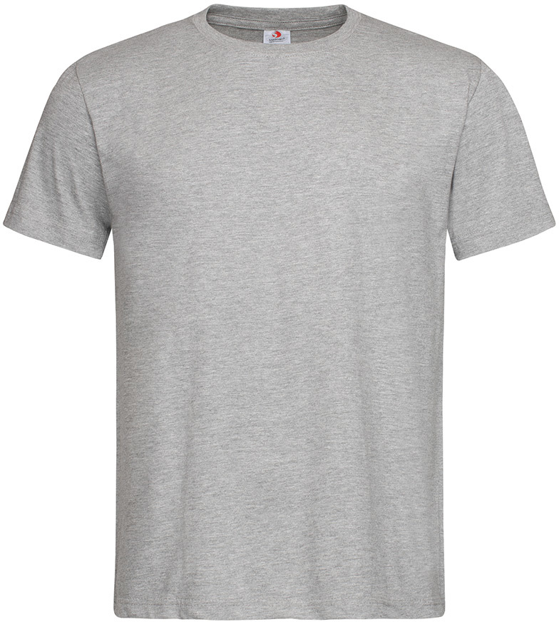 T-shirt Stedman ST2000, męski, 155g, rozmiar XL, popielaty