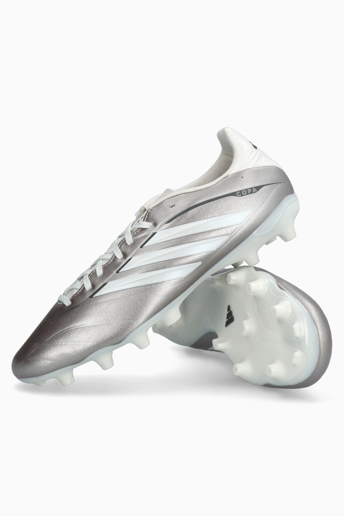 Korki adidas Copa Pure IV League FG - Srebrny