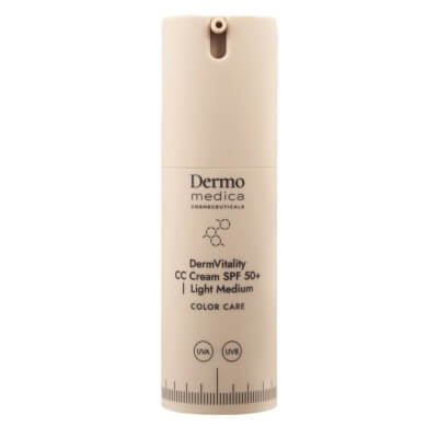 Dermomedica Cosmeceuticals DermVitality CC Cream SPF 50+ 30ml Light Medium