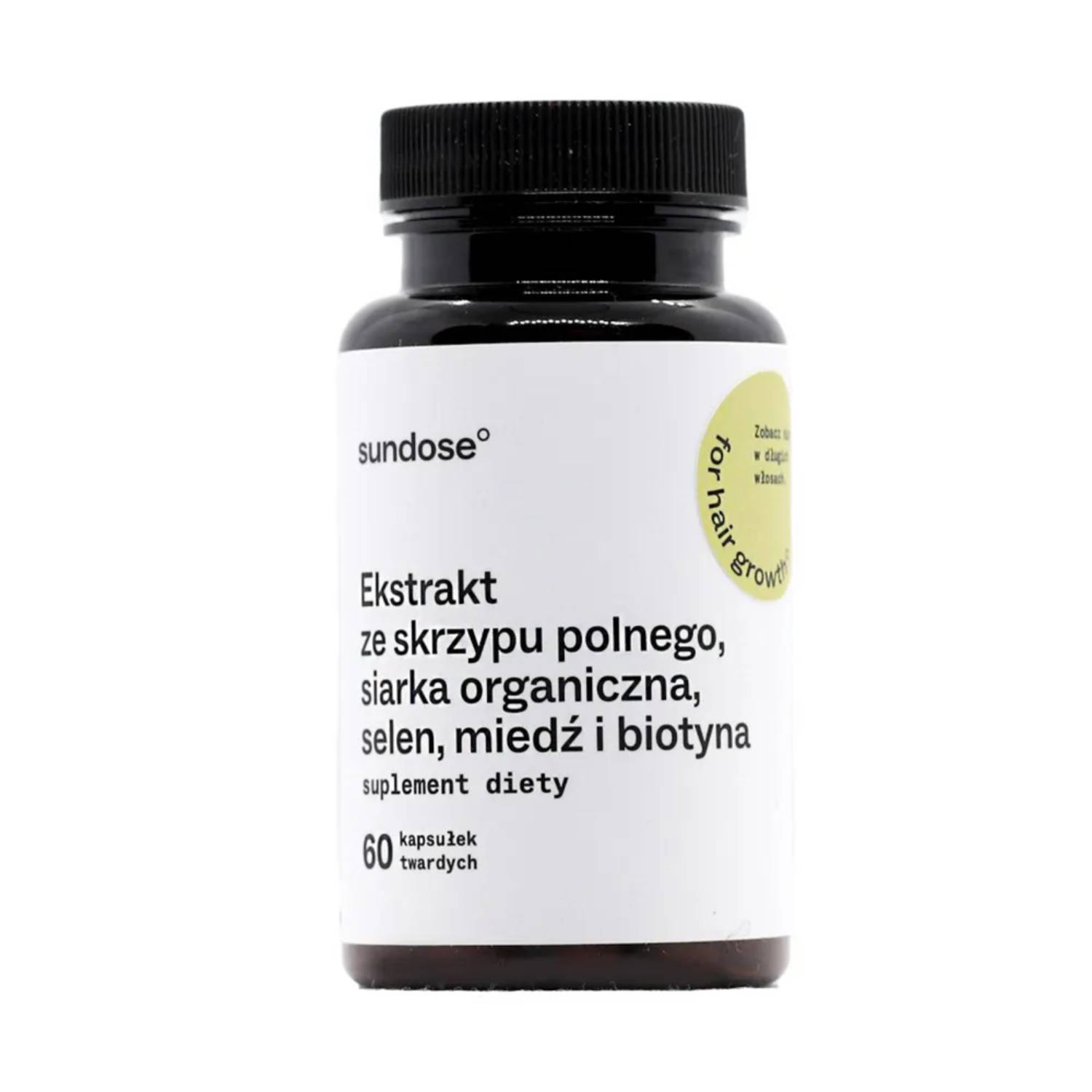 Sundose for hair growth, 60 kapsułek