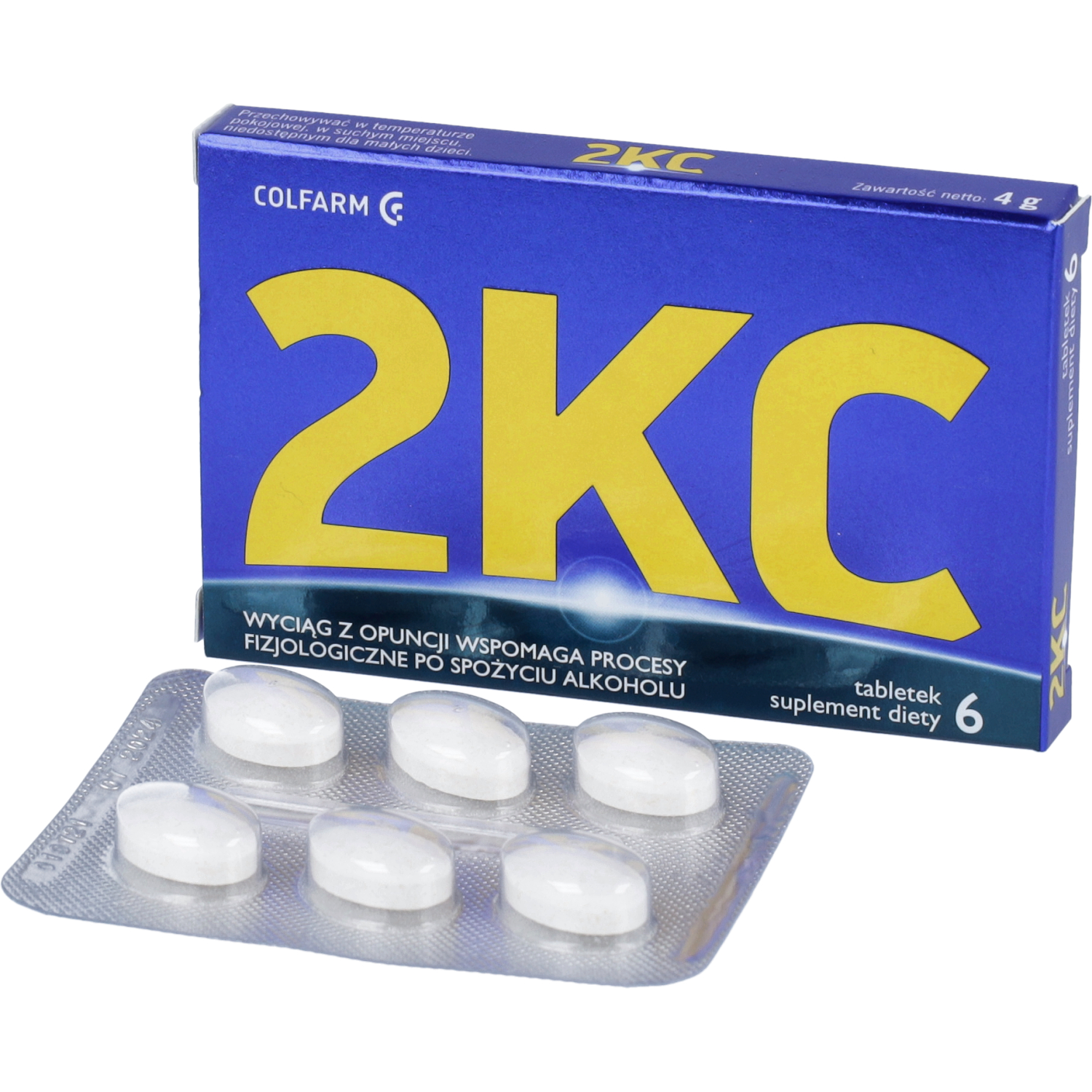 2kc, 6 tabletek