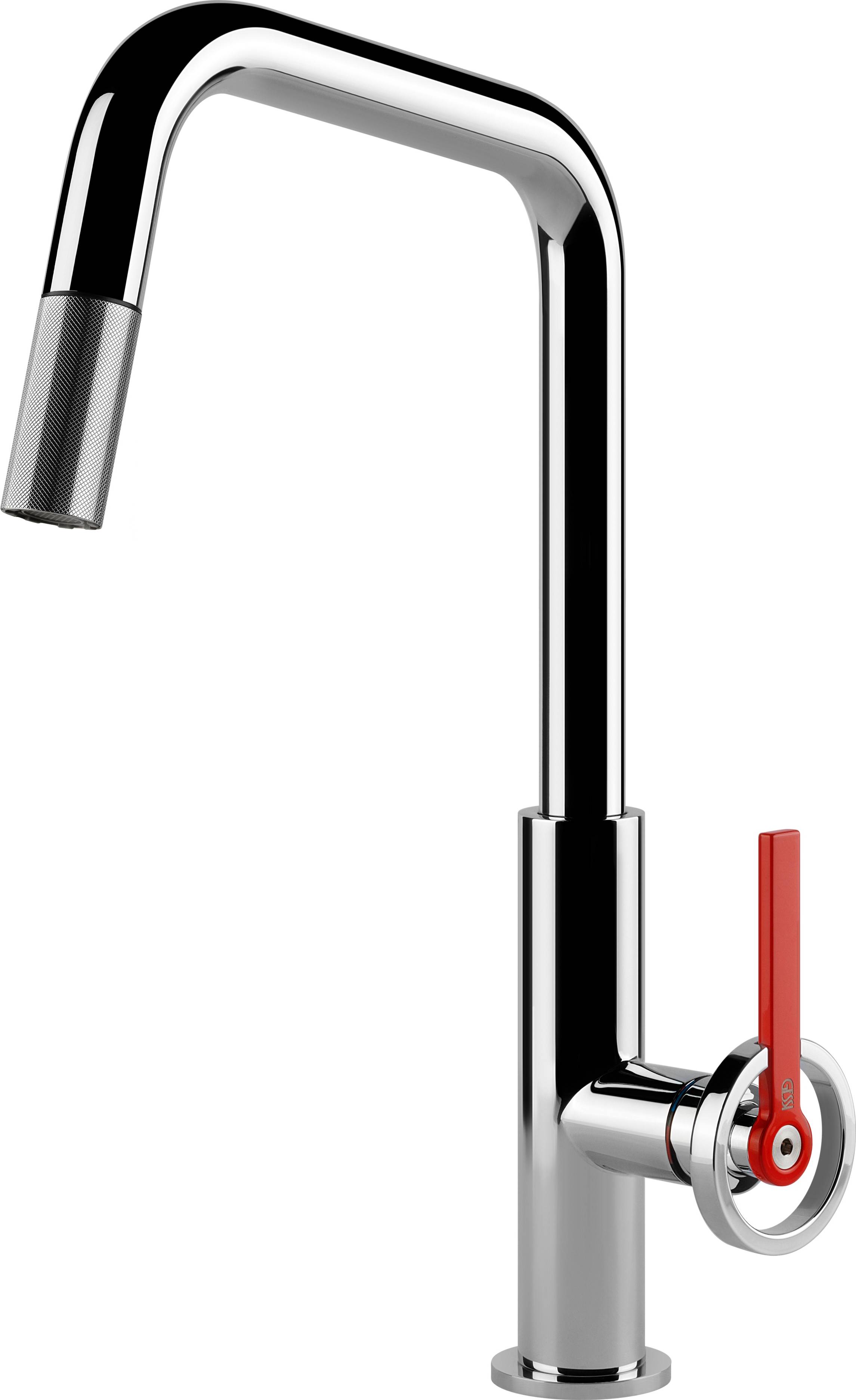 Gessi Officine V bateria kuchenna stojąca chrom 60203.031