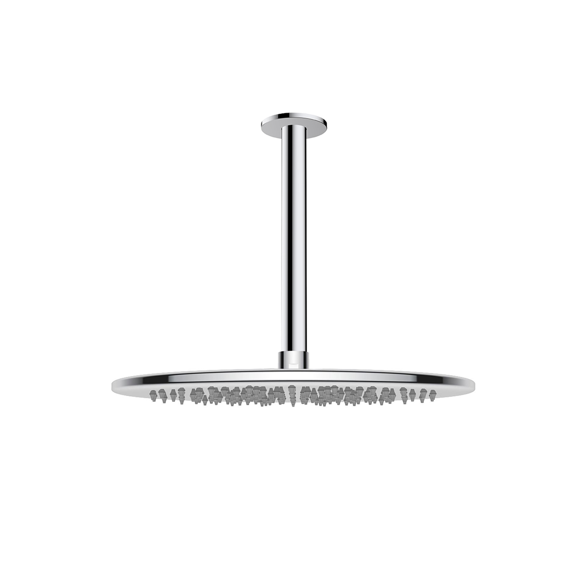 Oltens Sondera deszczownica 30x30 cm okrągła z ramieniem sufitowym Aera chrom 36090100 - Wysyłka w 24h