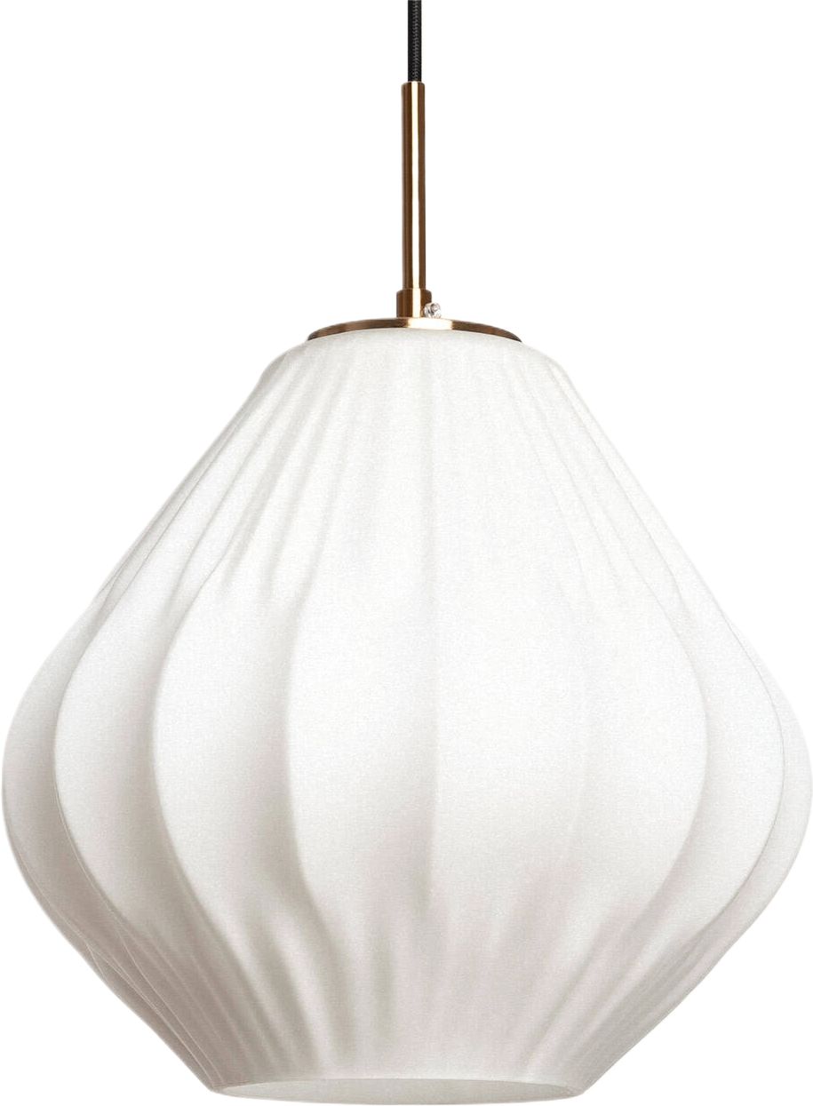 Abruzzo Dizzaro lampa wisząca 1x40 W biała ABR-LWSM-DIZZ