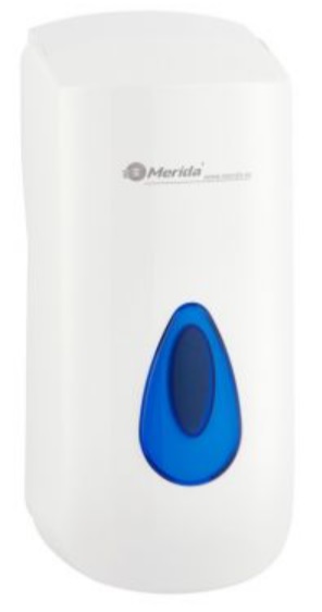 Merida Top Mini dozownik do mydła 400 ml ścienny biały DTN102