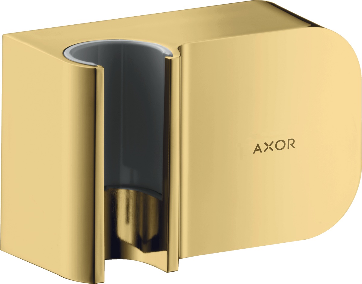 Axor One przyłącze kątowe z uchwytem Porter złoty optyczny polerowany 45723990