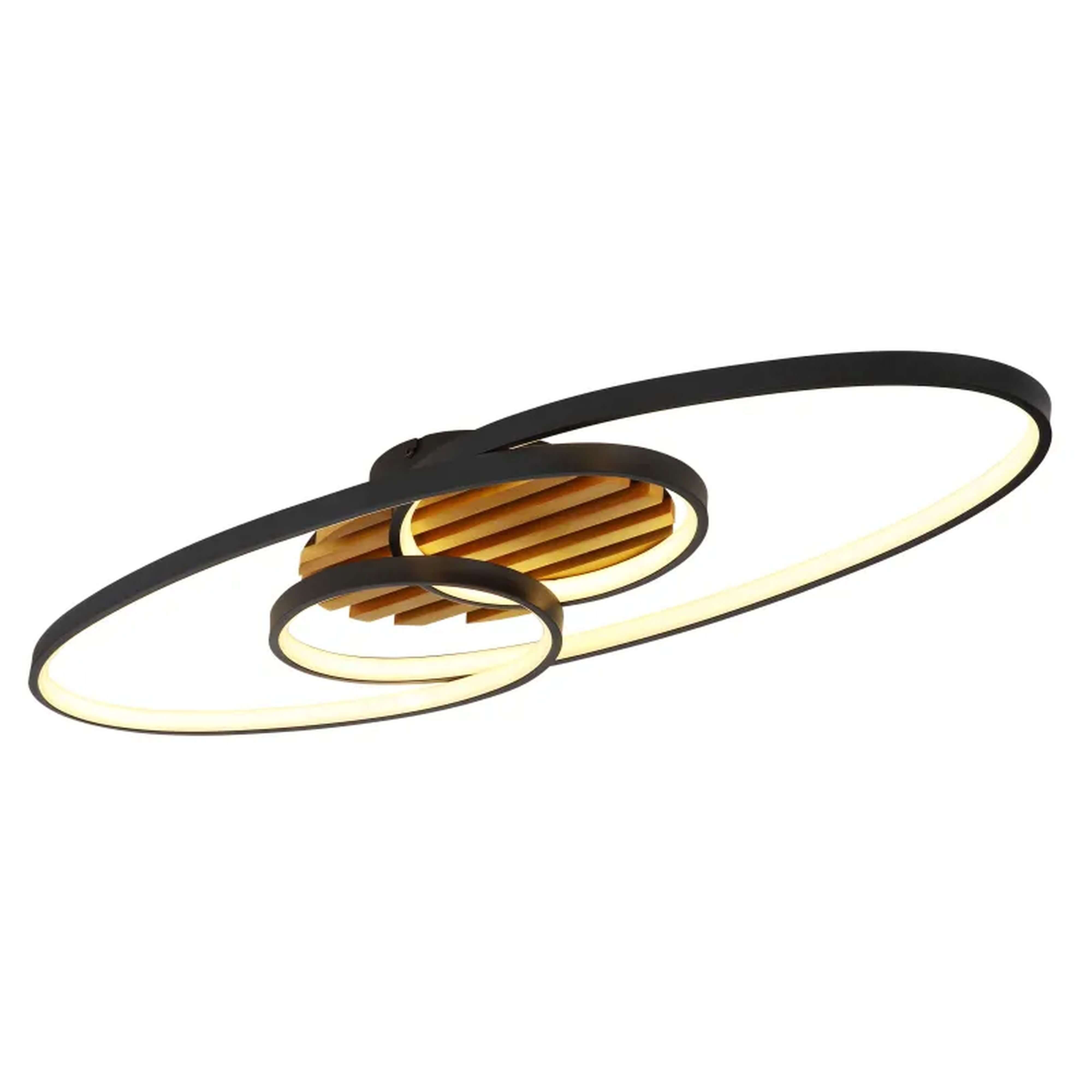 Globo Lighting Tisha I lampa podsufitowa 2x40 W czarna 67362-42
