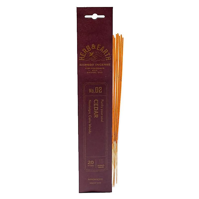 Kadzidełka Herb Earth Cedar (cedr)