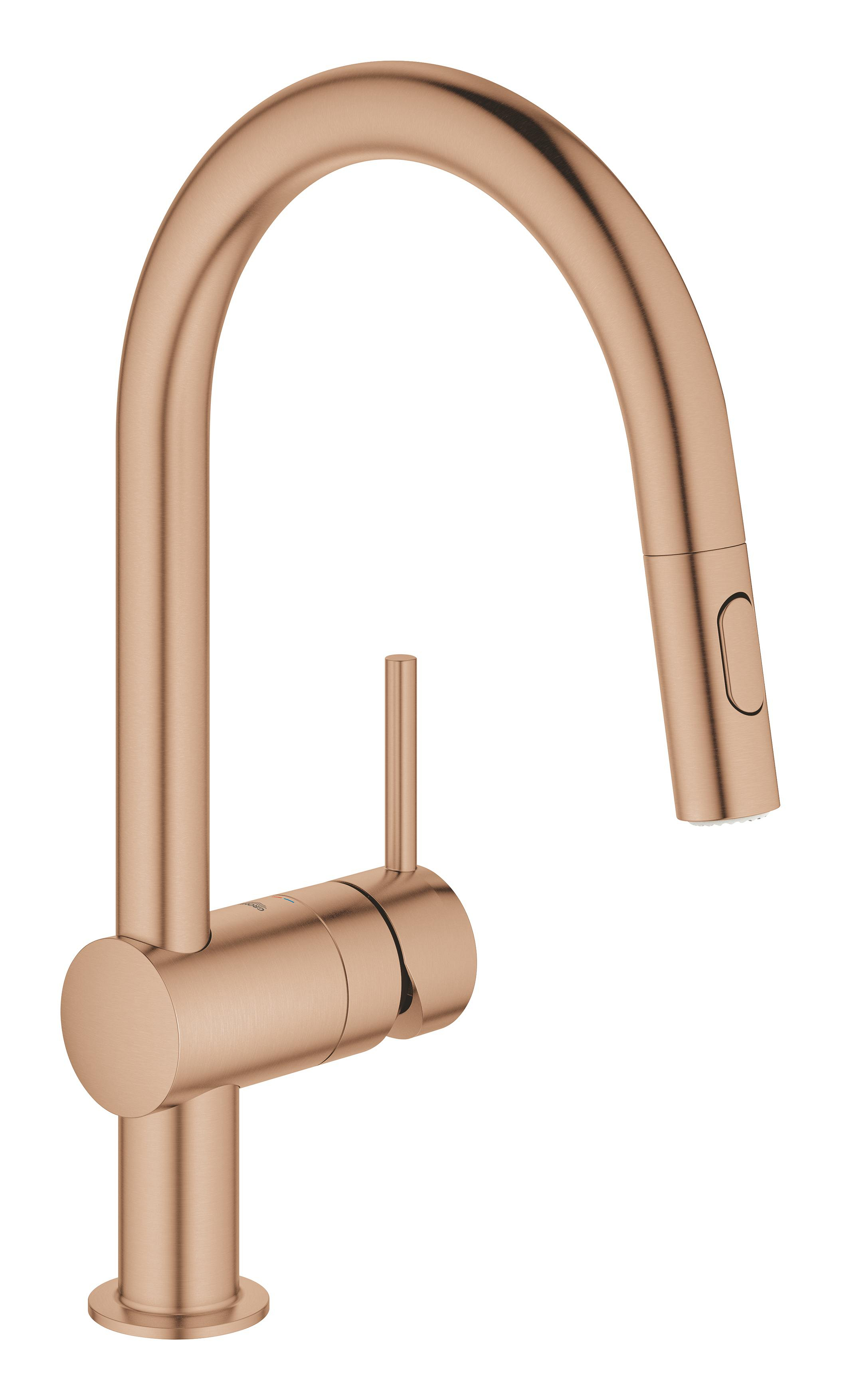 Darmowa Dostawa - Bateria kuchenna stojąca brushed warm sunset Grohe Minta 32321DL2