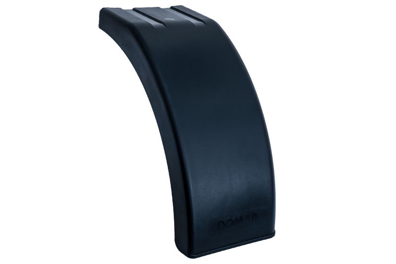 Półbłotnik do przyczepy naczepy DOMAR nadkole 385/200mm plastik lewy 1 szt.