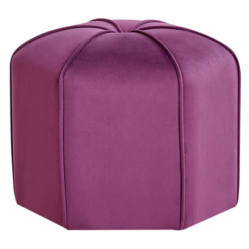 Puf Wishek Welur Purpurowy 1 szt.
