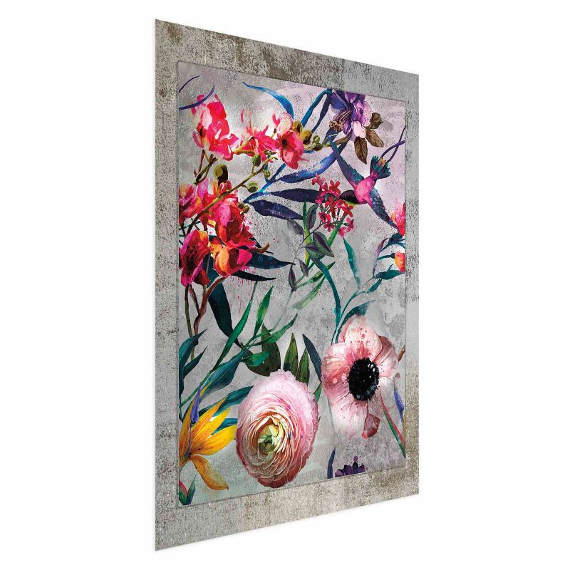 Plakat Artgeist Rustykalne kwiaty 40x60 cm bez ramy 1 szt