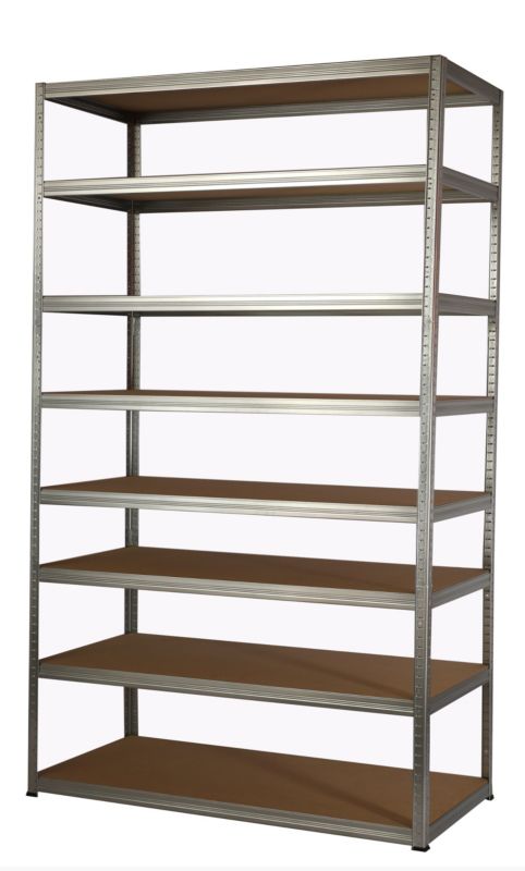 Regał metalowy MODO24 magazynowy ocynkowany helios 270x180x30cm 8 półek po 275 kg 1 szt.