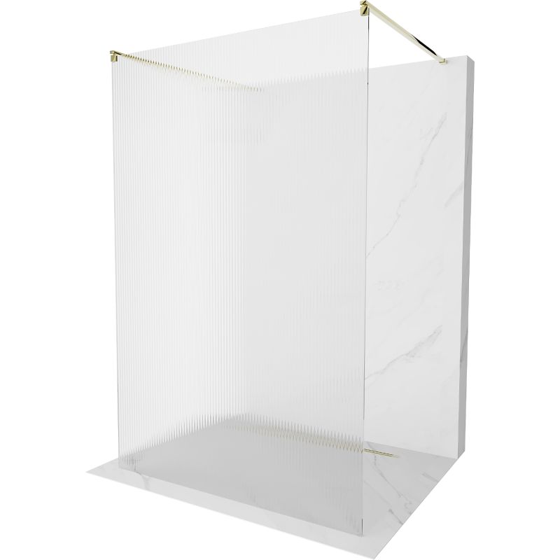 Ścianka prysznicowa Mexen Kioto złota 100x200 cm 800-100-002-50-09 1 szt.
