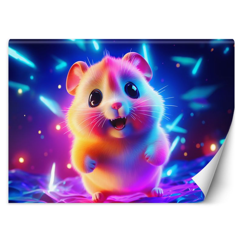 Fototapeta Feeby Chomik neon 368x254 1 szt