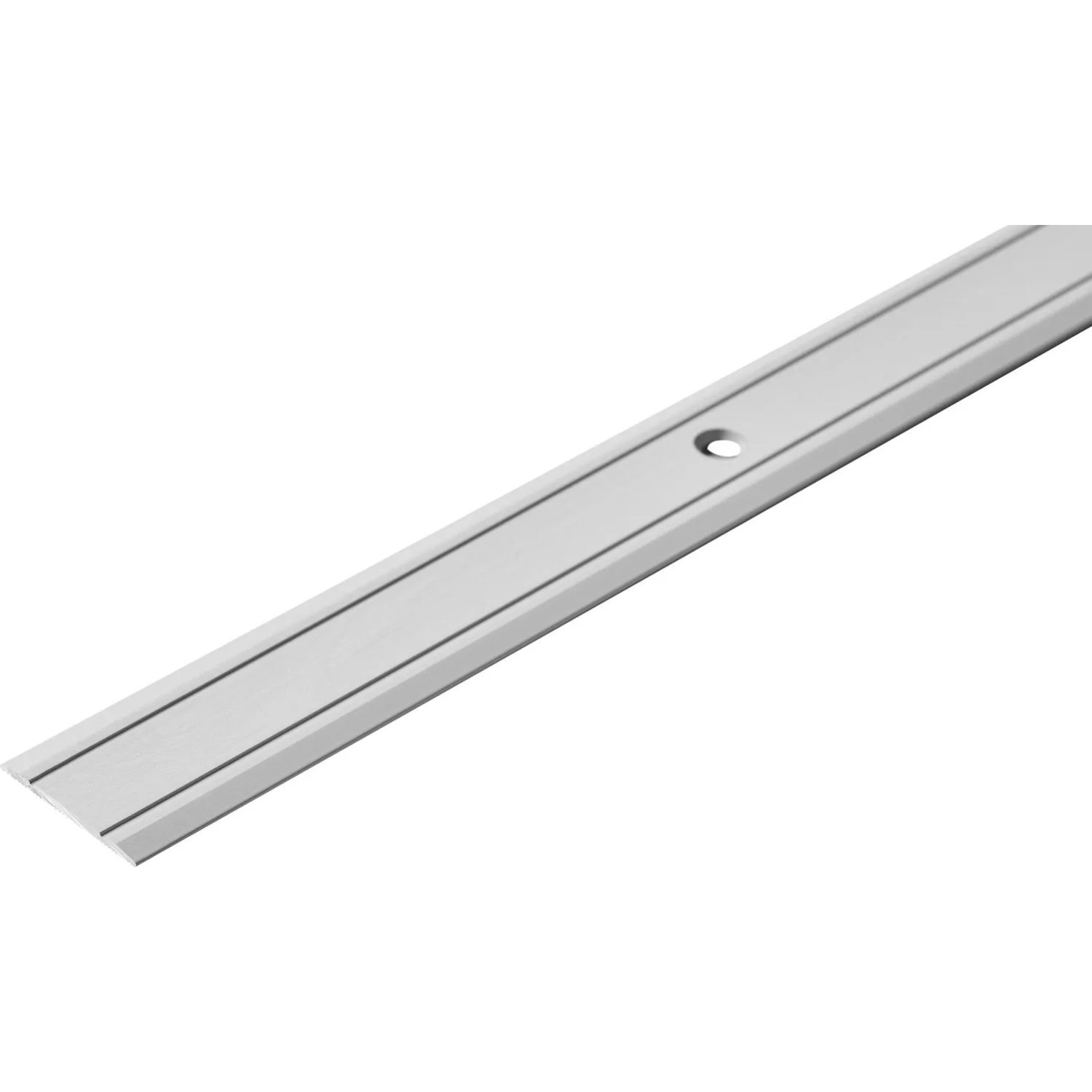 Cezar Profil progowy płaski Srebrny aluminiowy 2x30x2500