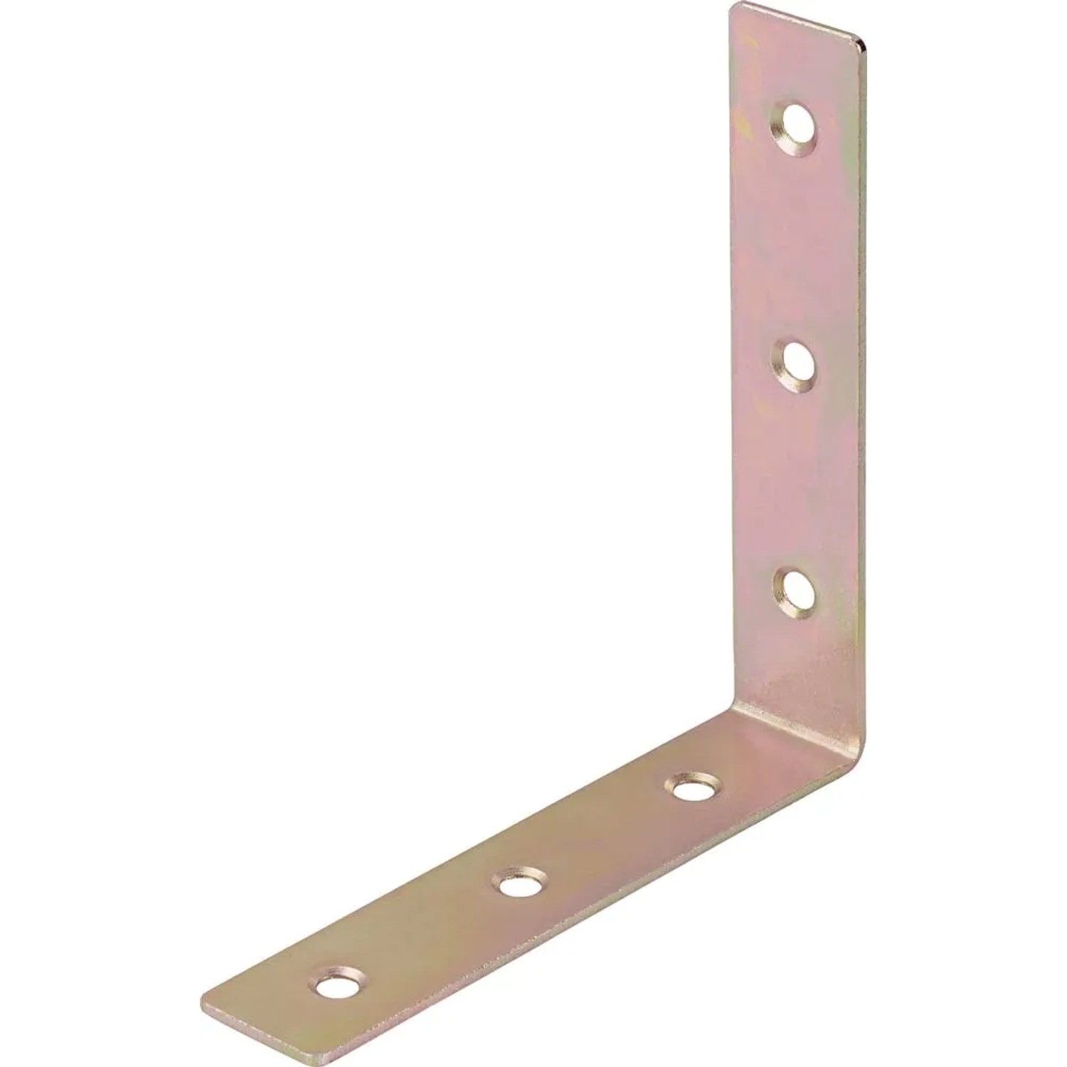 Kątownik meblowy 100 mm x 100 mm x 19 mm ocynkowany na żółto