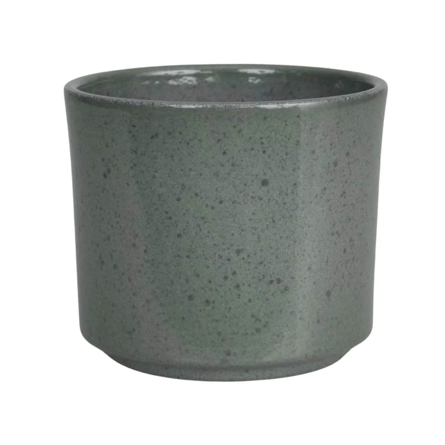 Osłonka Como stone zielona - 16 cm