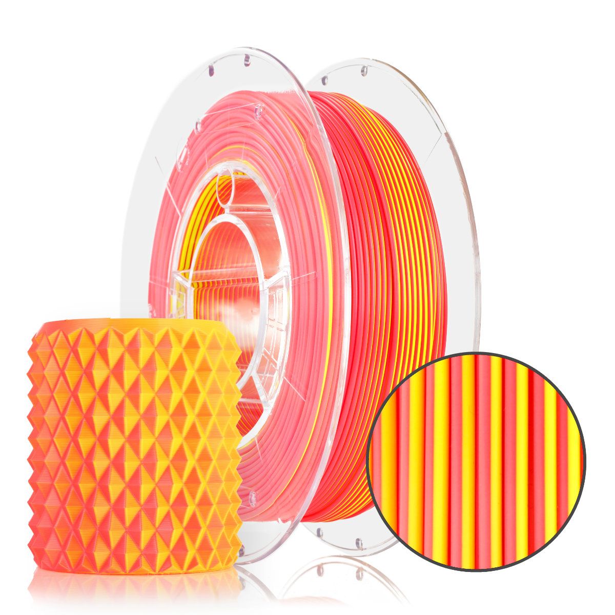FILAMENT 3D PLA Magic Neon Sunrise (0.3kg / 1.75mm)