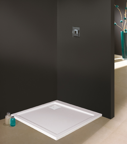 Sanplast Space Line brodzik 100x100 cm kwadratowy B/Space Pro Safe System biały 615-110-0040-01-002