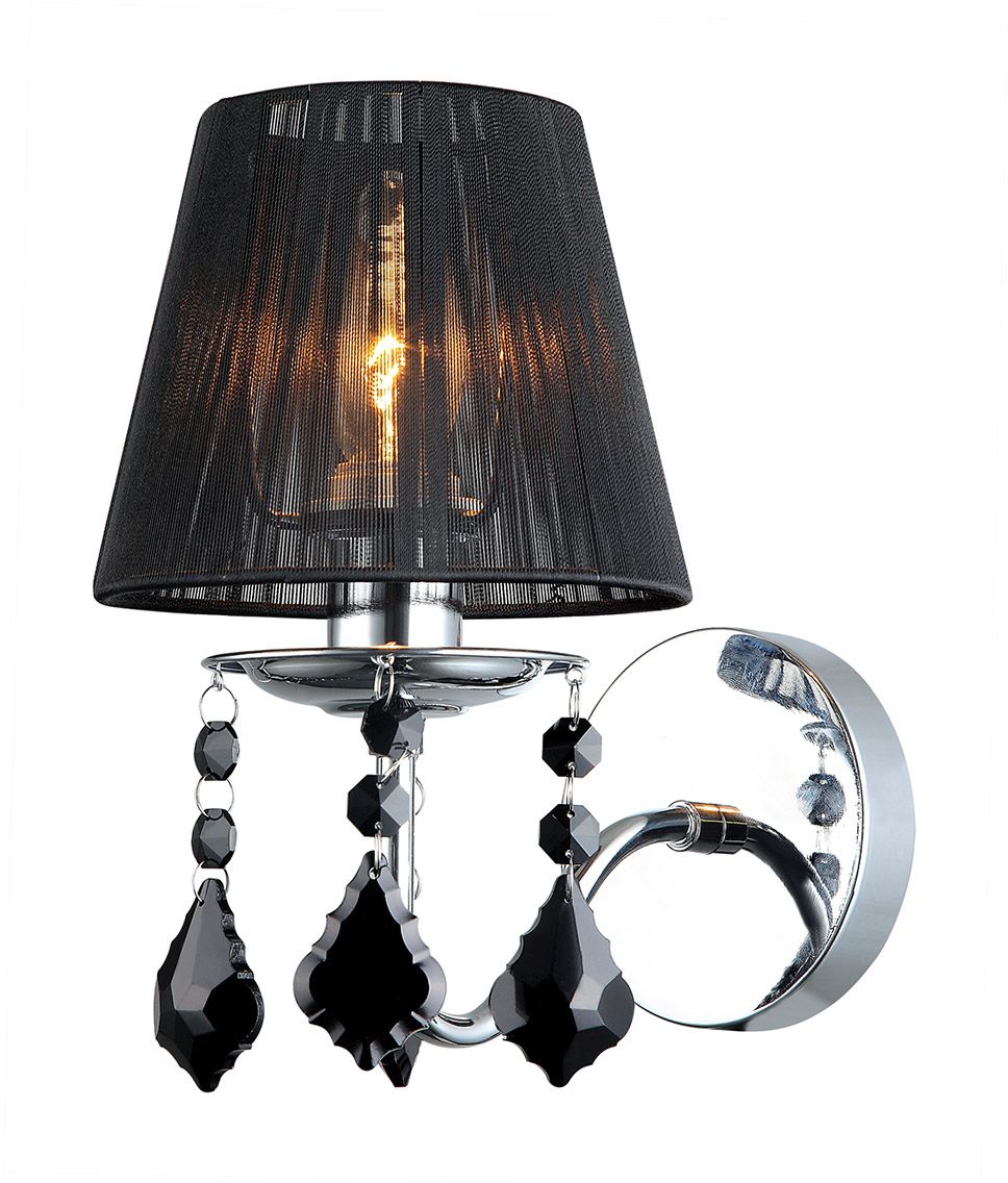 Italux Cornelia kinkiet 1x40 W czarny MBM-2572/1 BK