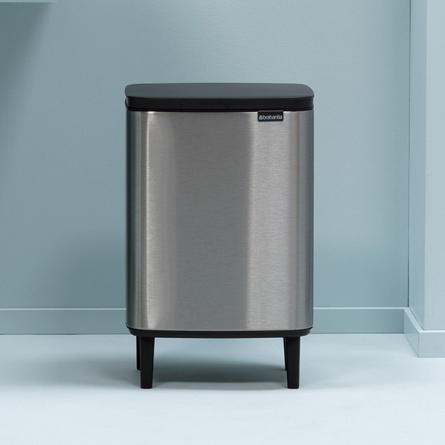 Brabantia Bo kosz na śmieci 12 l stal mat 227264 - Wysyłka w 24h