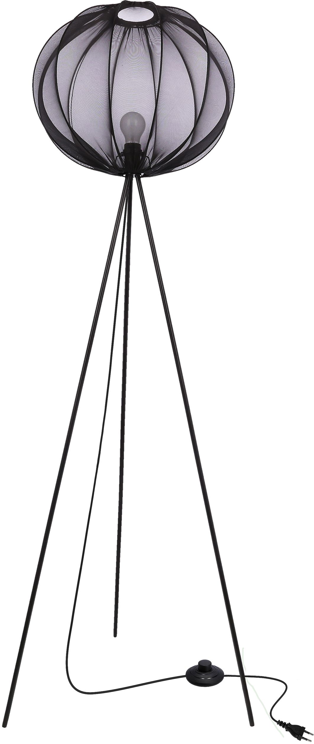 Candellux Mellow lampa stojąca 1x40 W czarna 51-41944