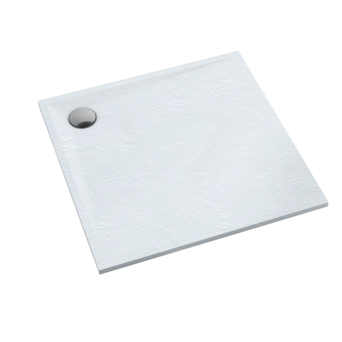 Schedline Libra White Stone brodzik 80x80 cm biały 3SP.L1K-8080/B/ST