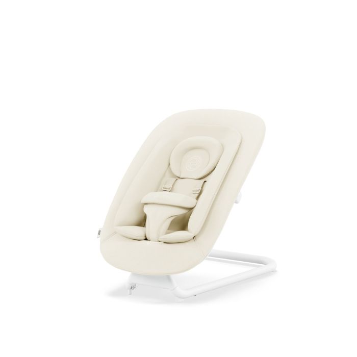 Cybex Gold Bouncer - leżaczek z funkcją bujania-Canvas White